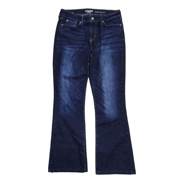 🔹️Levi's Denizen Dark Blue Wash Modern Bootcut Jeans Size 8/29 - Picture 4 of 12